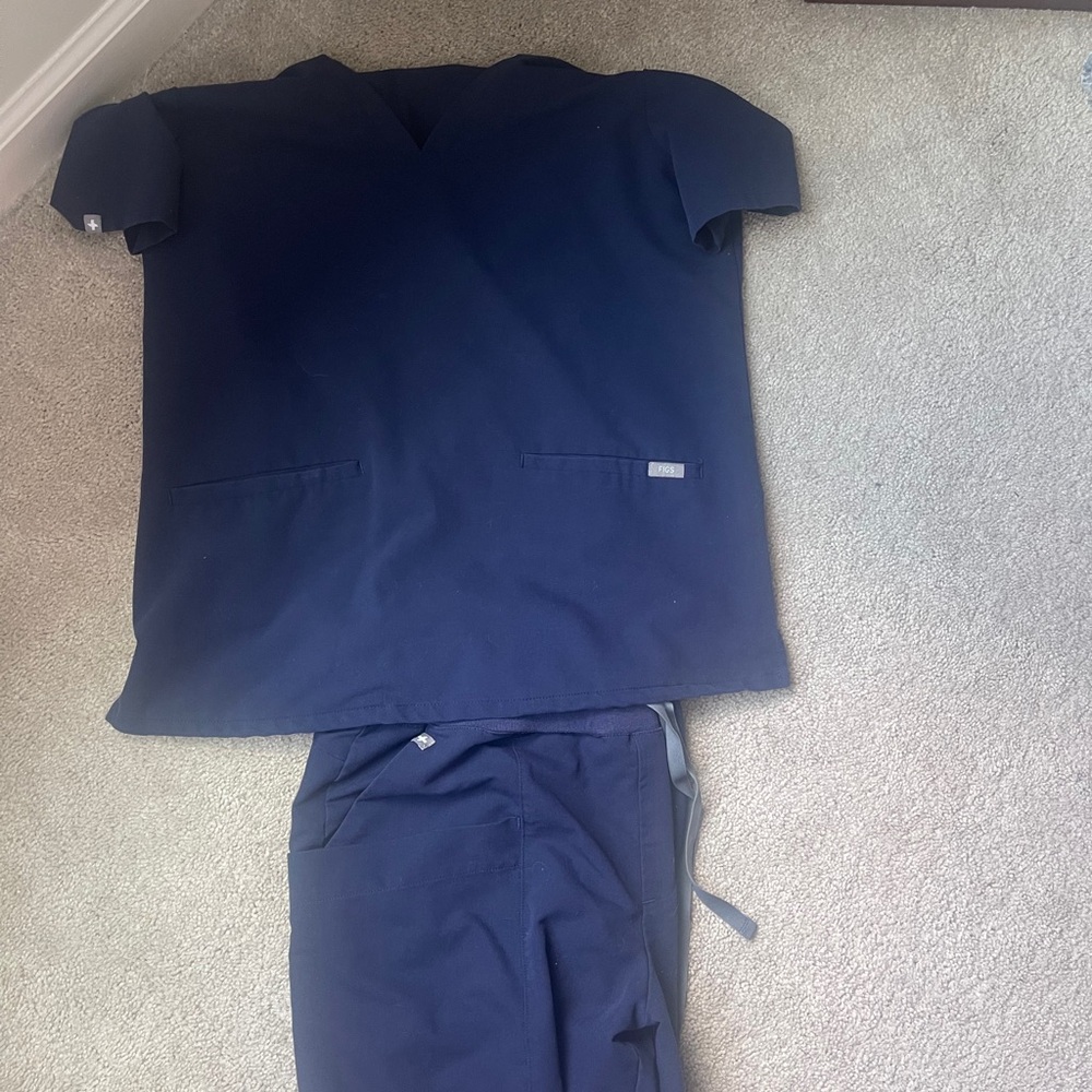 Navy Blue figs set size medium